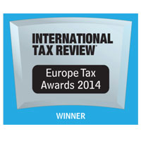 International Tax Review International Tax Review European Tax Awards 2014 UK Transfer Pricing Firm of the Year