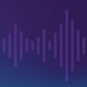 podcast purple background