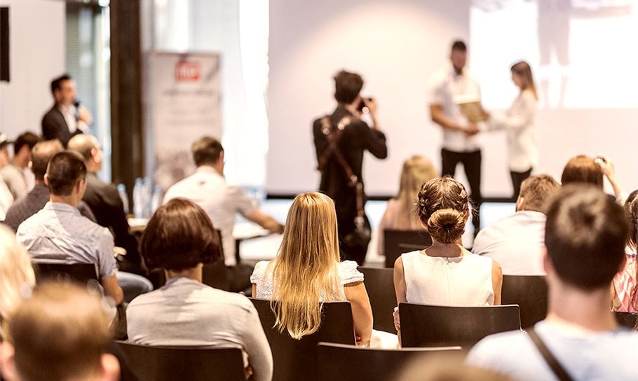 Receiving Award Picture