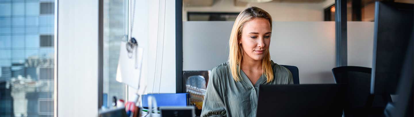 female working