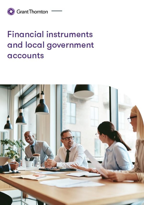 Financial instruments and local government accounts