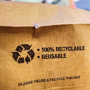 recyclable bag - image