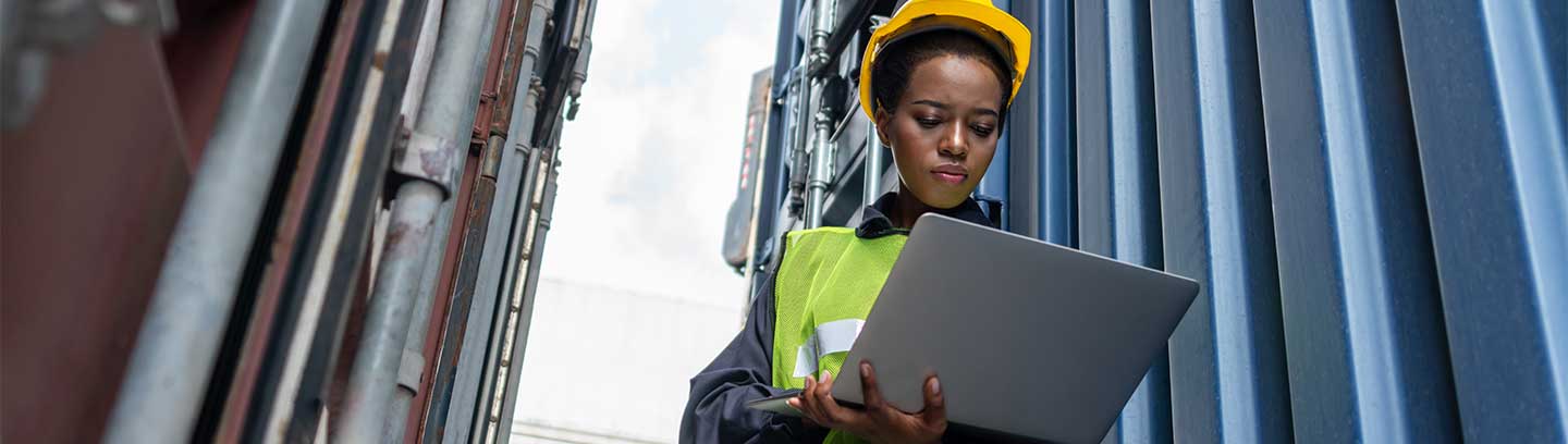 African engineer image