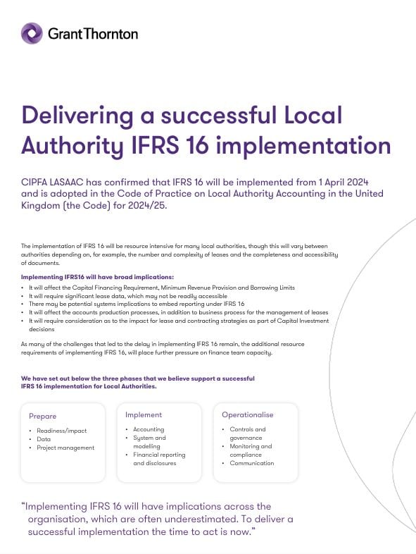 IFRS 16 implementation