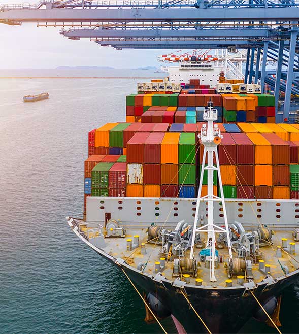 container ship image