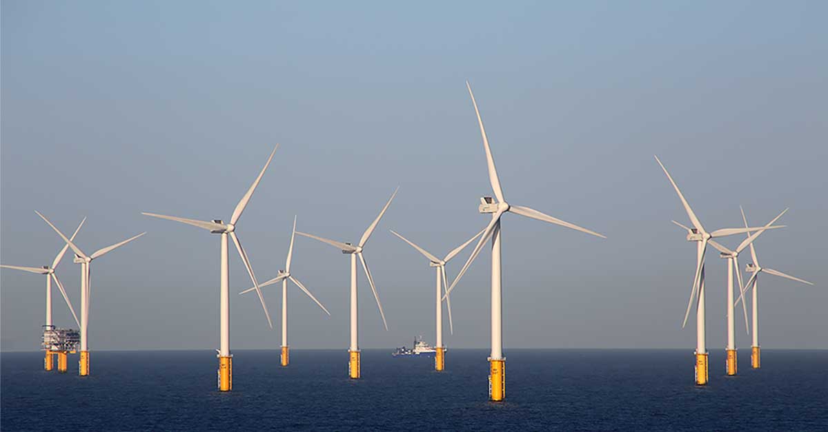 Wind turbines image