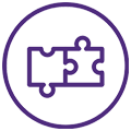 icon showing puzzle pieces 