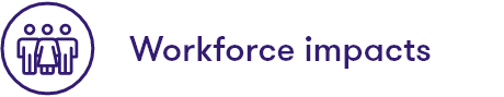 Workforce impacts