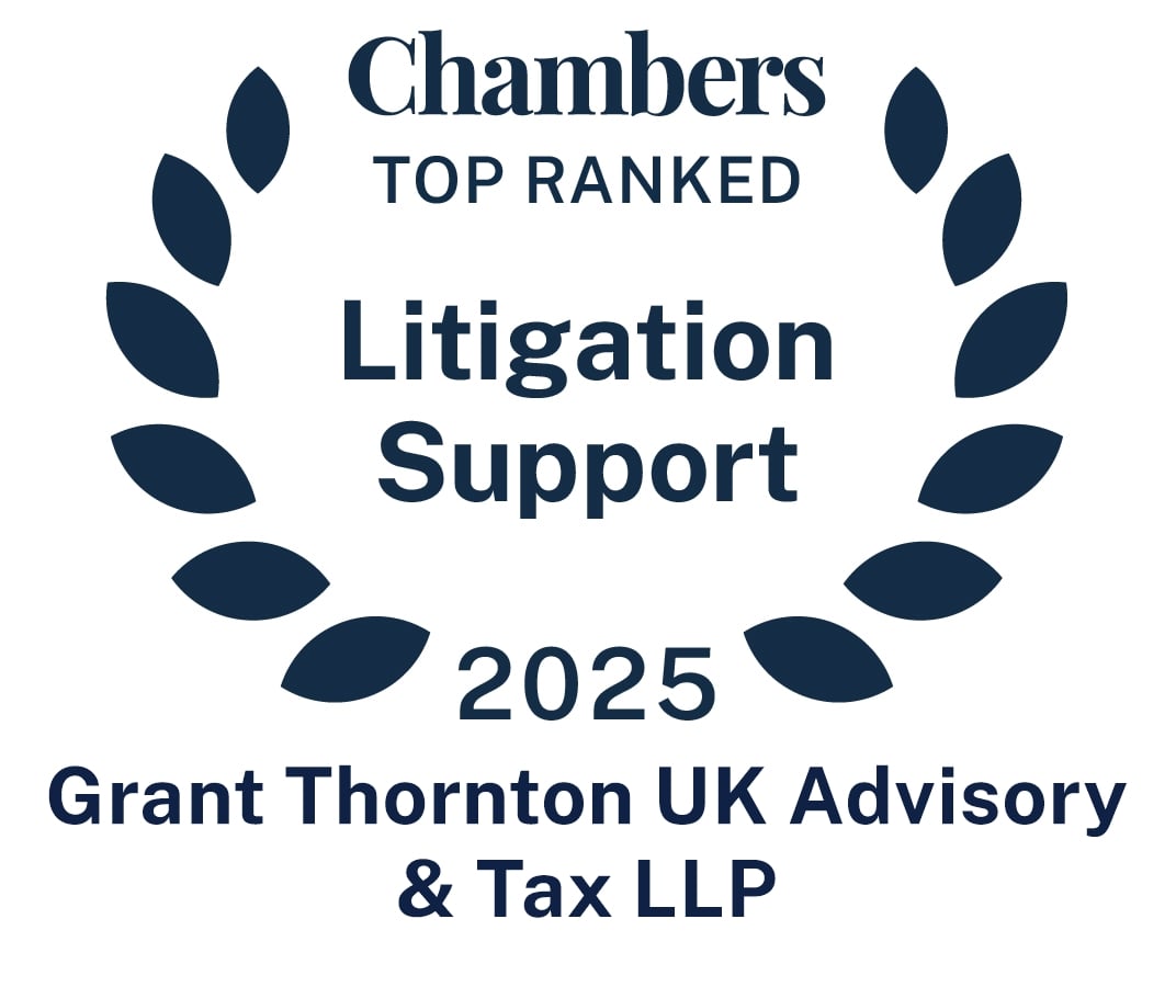 Chambers Top Ranked Forensic Litigation Support 2025 logo