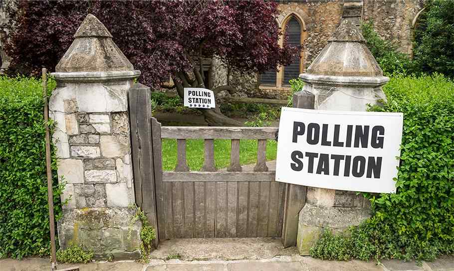Local polling station image 