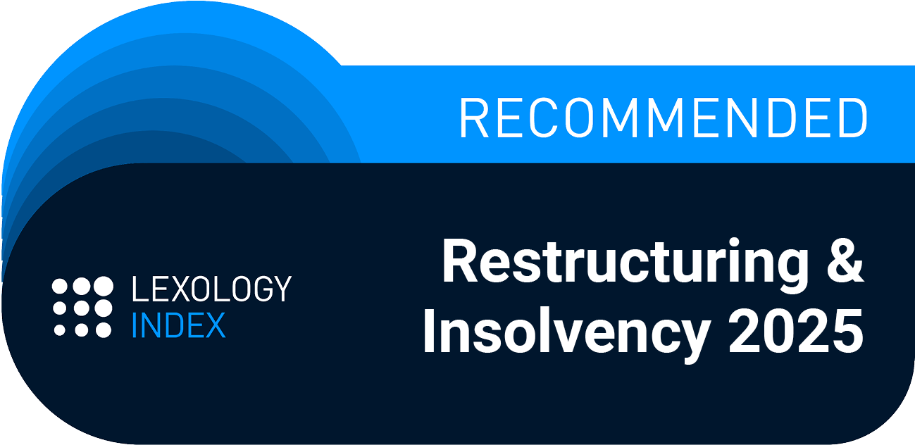 Award for Index Restructuring & Insolvency