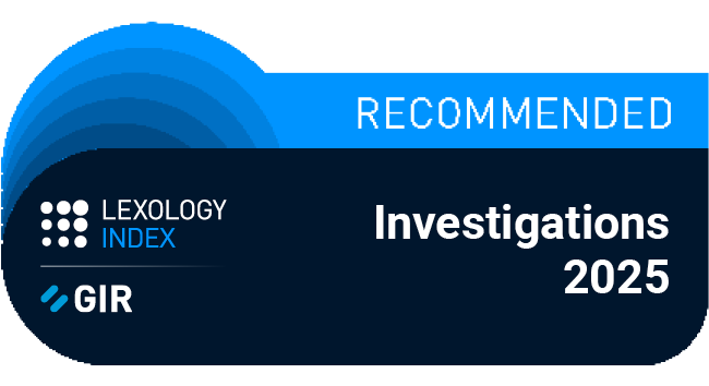 Award for Investigations 2025 - Rosette