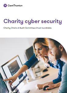 Cyber security in charities pdf cover