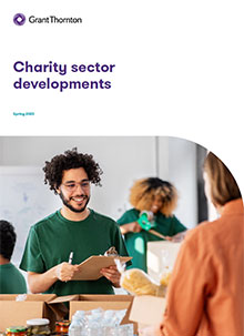 Charity sector developments report