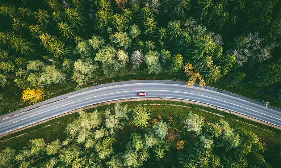 curve road image